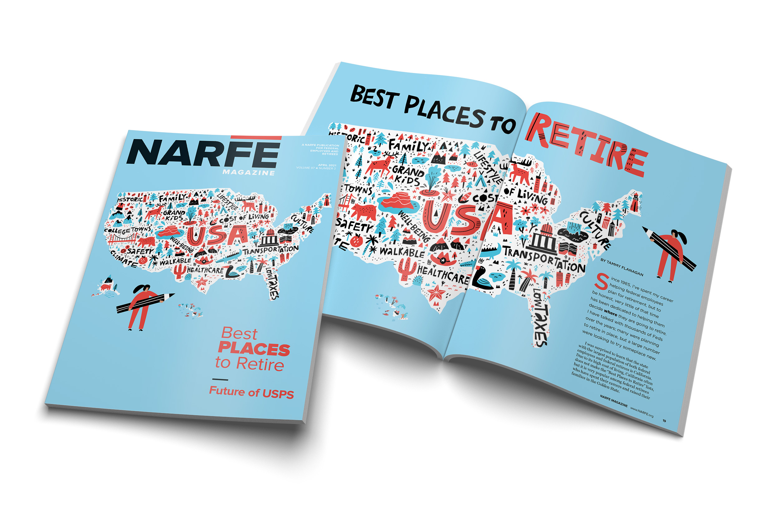 NARFE Magazine Design